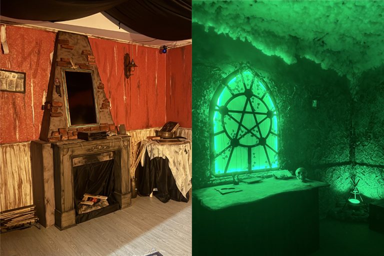 Elemento scenografico della Escape Room Timegate a Verona