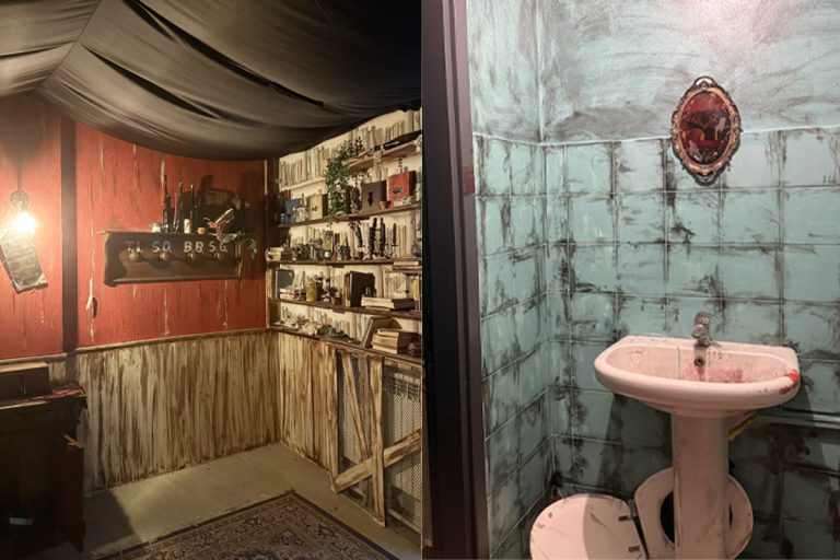 Ambientazione della Escape Room Timegate a Verona