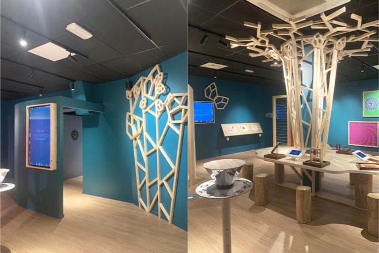 Allestimento per esperienza immersiva alla Fabbrica della Scienza di Jesolo