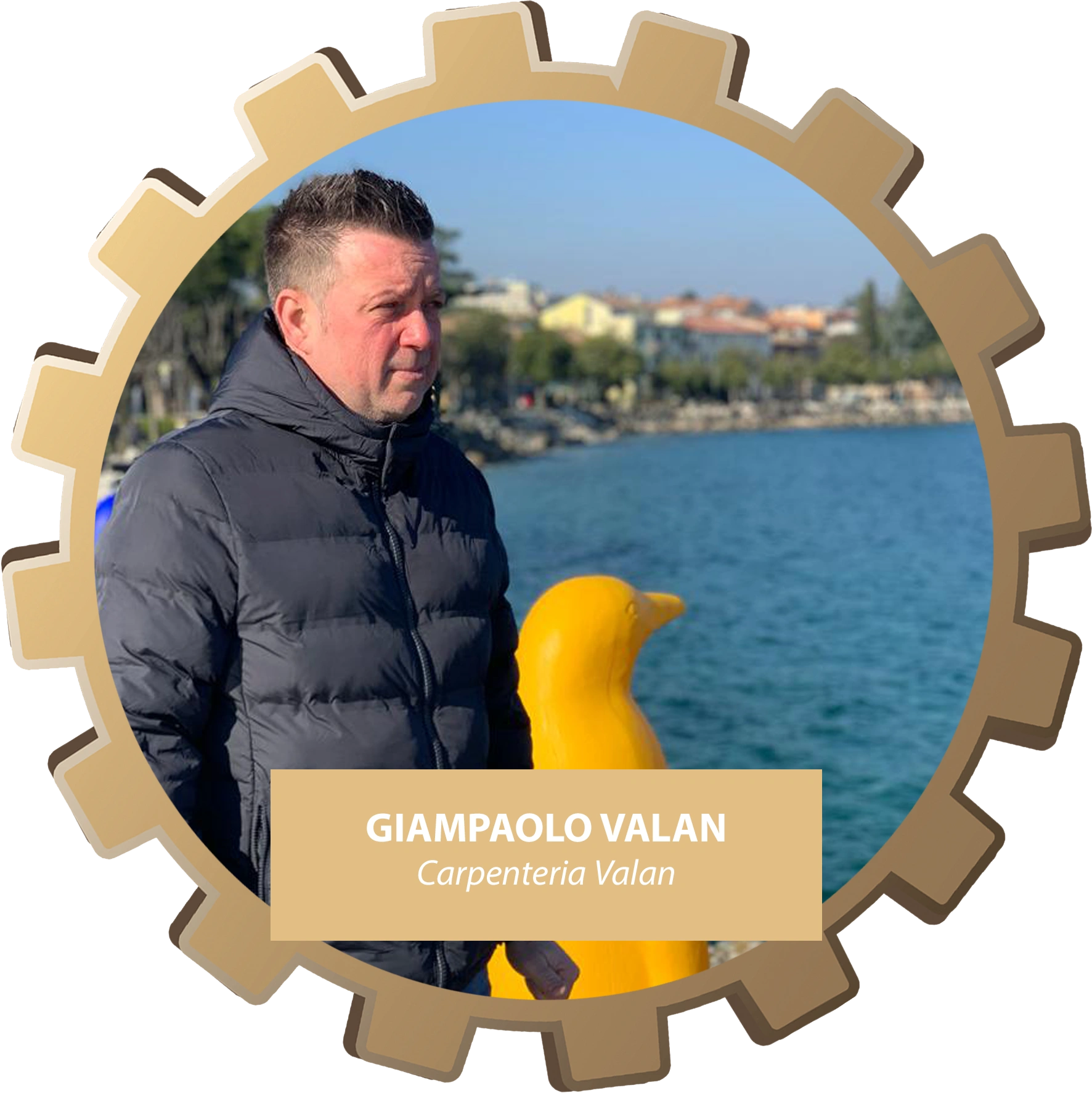 Giampaolo Valan, fondatore della Carpenteria Valan