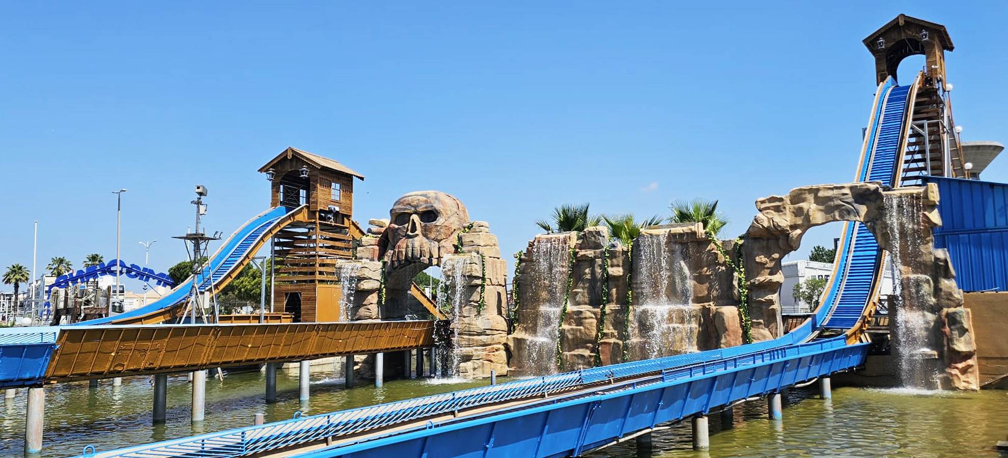 Progetto scenografico per la Flume Ride