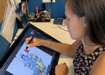 Micol Ceoletta, Concept e comics artist